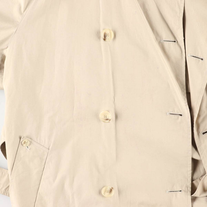 Aquascutum trench coat, made in England, men's size XL (approx.), vintage. cotton Beige type Vintage Second Hand