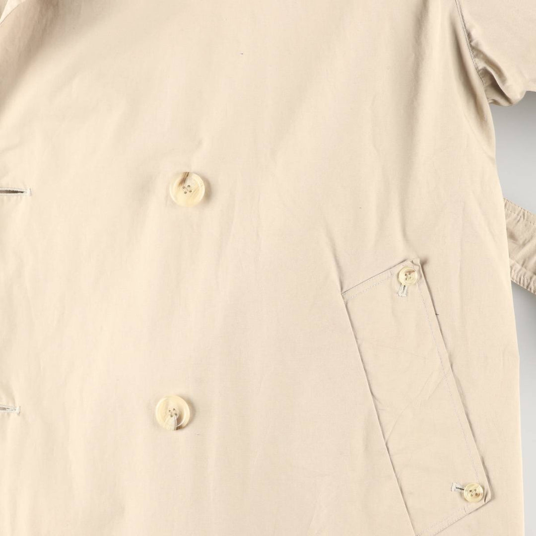 Aquascutum trench coat, made in England, men's size XL (approx.), vintage. cotton Beige type Vintage Second Hand