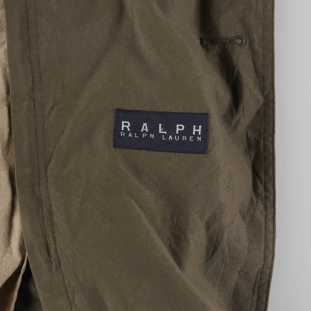 Ralph Lauren RALPH trench coat, men's size M polyester Khaki type Vintage Second Hand