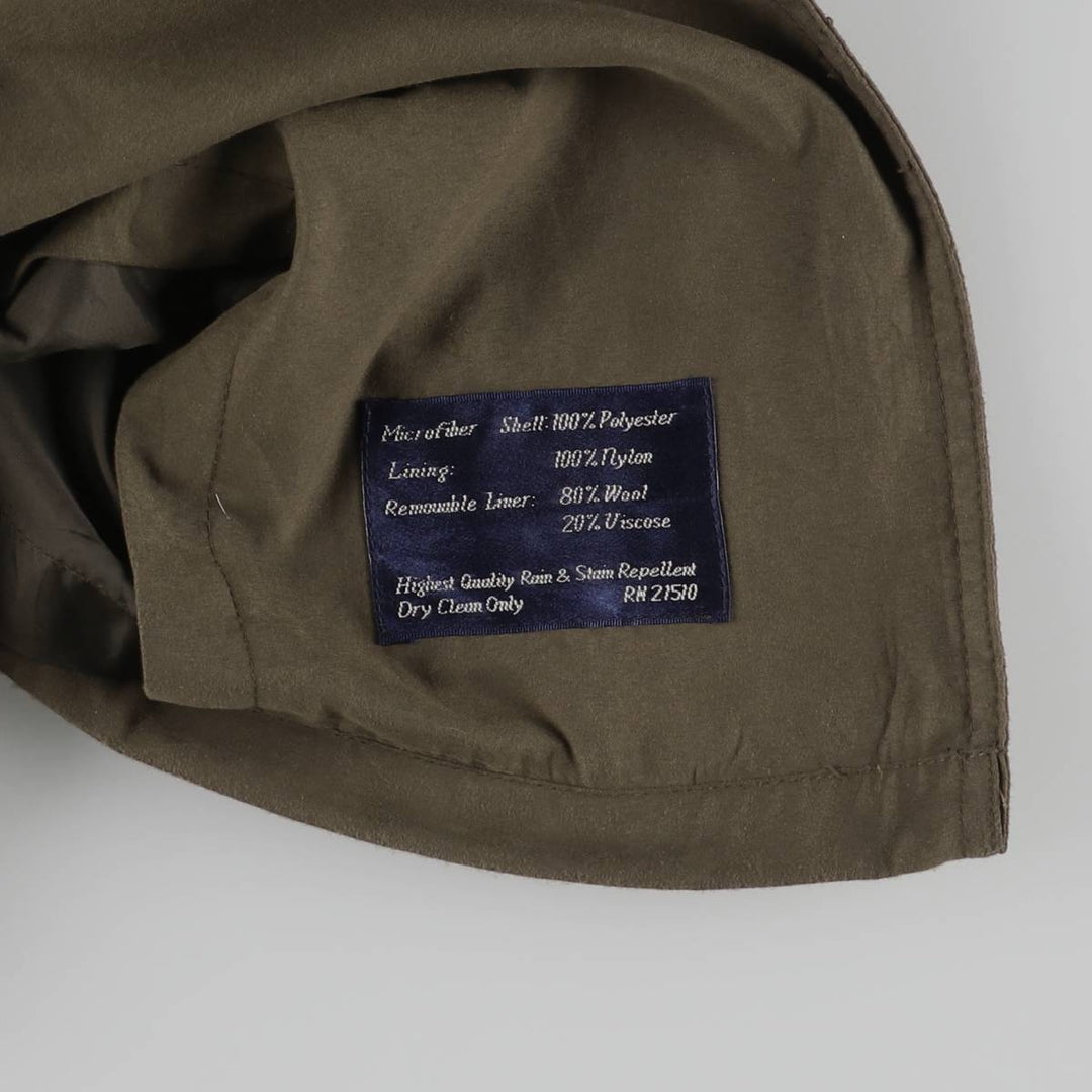 Ralph Lauren RALPH trench coat, men's size M polyester Khaki type Vintage Second Hand