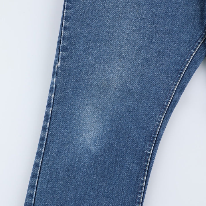 1980'S Lee Bootcut Denim Pants, Made in USA, Men's Size W34 (approx.), Vintage cotton blue type Vintage Second Hand