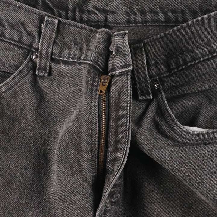 90s-00'S Levi's 40550-4159 Black Denim Tapered Denim Pants, Made in the USA, Men's, Size W31, Vintage cotton black type Vintage Second Hand