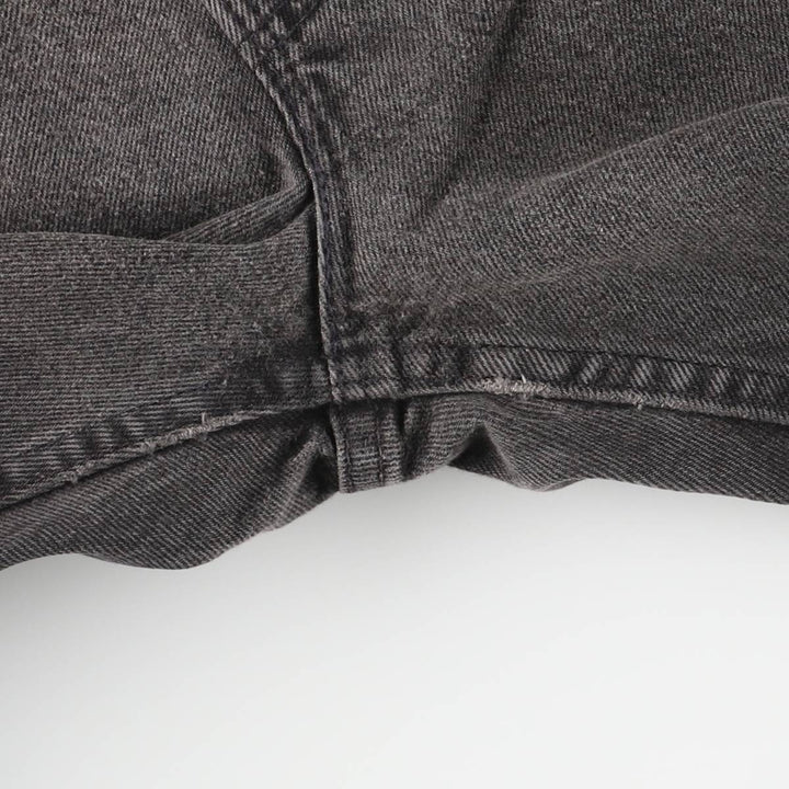 90s-00'S Levi's 40550-4159 Black Denim Tapered Denim Pants, Made in the USA, Men's, Size W31, Vintage cotton black type Vintage Second Hand