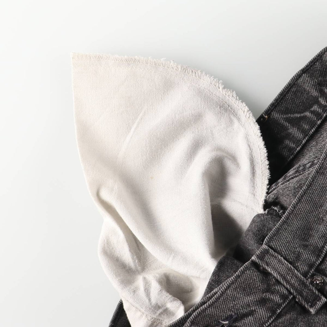 90s-00'S Levi's 40550-4159 Black Denim Tapered Denim Pants, Made in the USA, Men's, Size W31, Vintage cotton black type Vintage Second Hand