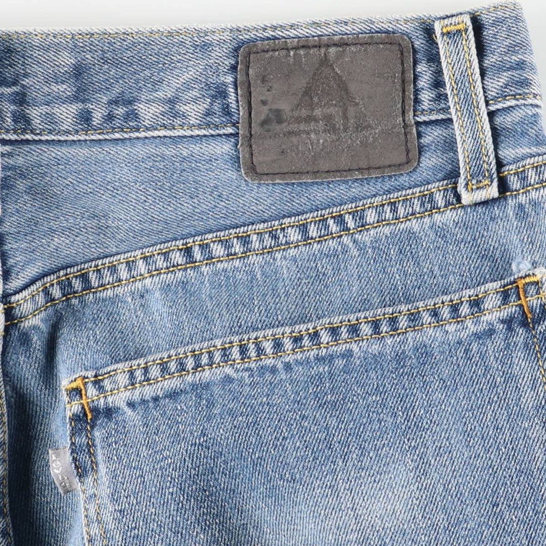 00'S Levi's SILVER TAB BAGGY tapered denim pants for men, size w34 cotton blue type Vintage Second Hand