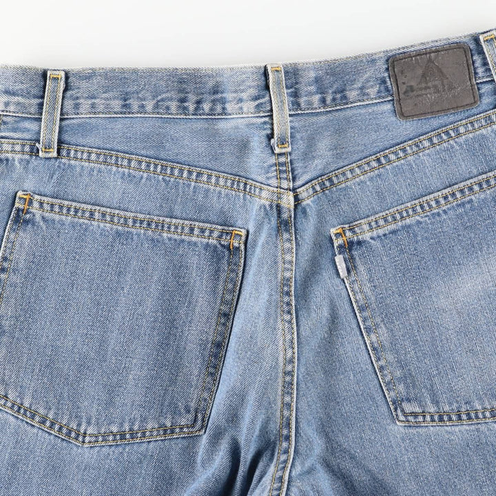 00'S Levi's SILVER TAB BAGGY tapered denim pants for men, size w34 cotton blue type Vintage Second Hand