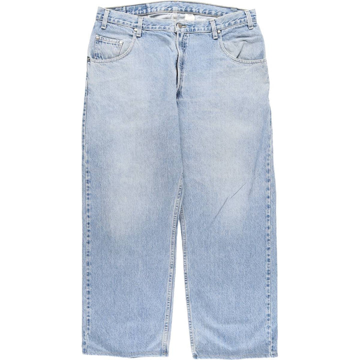 90'S Levi's Silver Tab Loose Fit Tapered Denim Pants, Men's, Size 38, Vintage cotton blue type Vintage Second Hand