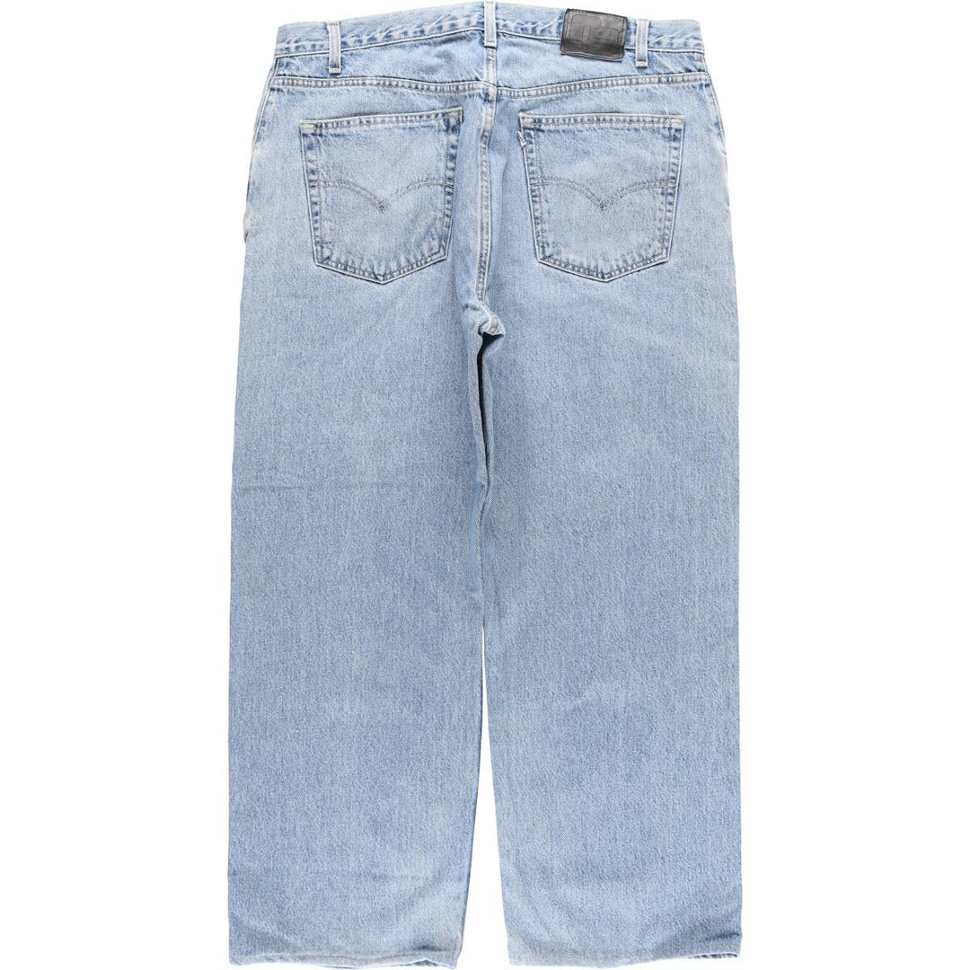 90'S Levi's Silver Tab Loose Fit Tapered Denim Pants, Men's, Size 38, Vintage cotton blue type Vintage Second Hand