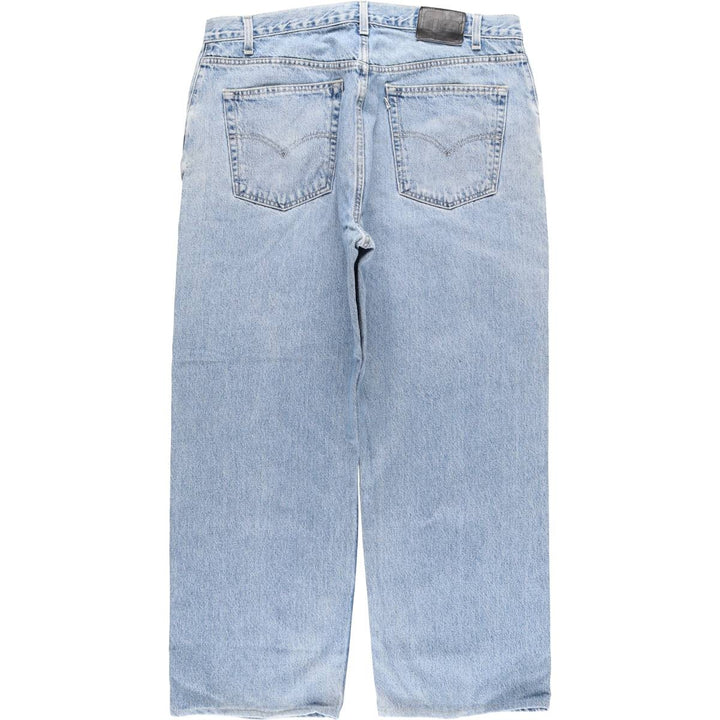 90'S Levi's Silver Tab Loose Fit Tapered Denim Pants, Men's, Size 38, Vintage cotton blue type Vintage Second Hand