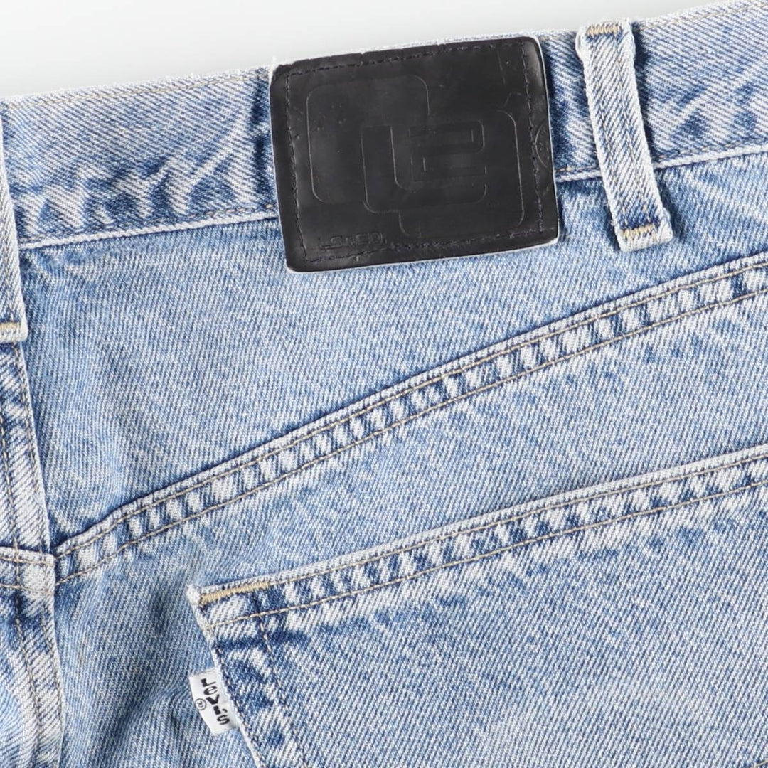90'S Levi's Silver Tab Loose Fit Tapered Denim Pants, Men's, Size 38, Vintage cotton blue type Vintage Second Hand