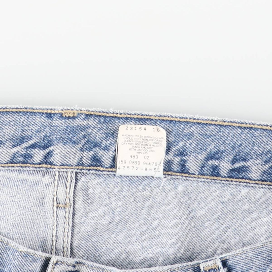 90'S Levi's Silver Tab Loose Fit Tapered Denim Pants, Men's, Size 38, Vintage cotton blue type Vintage Second Hand