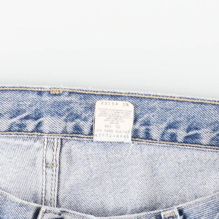 90'S Levi's Silver Tab Loose Fit Tapered Denim Pants, Men's, Size 38, Vintage cotton blue type Vintage Second Hand