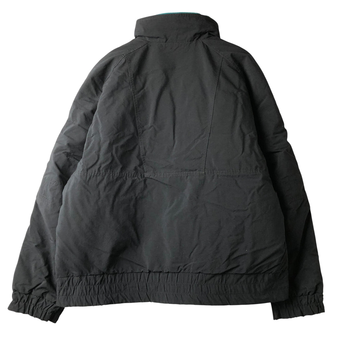 Vintage 80s-90'S Eddie Bauer black tag half-zip goose down pullover, men's size XL Nylon black type Vintage Second Hand