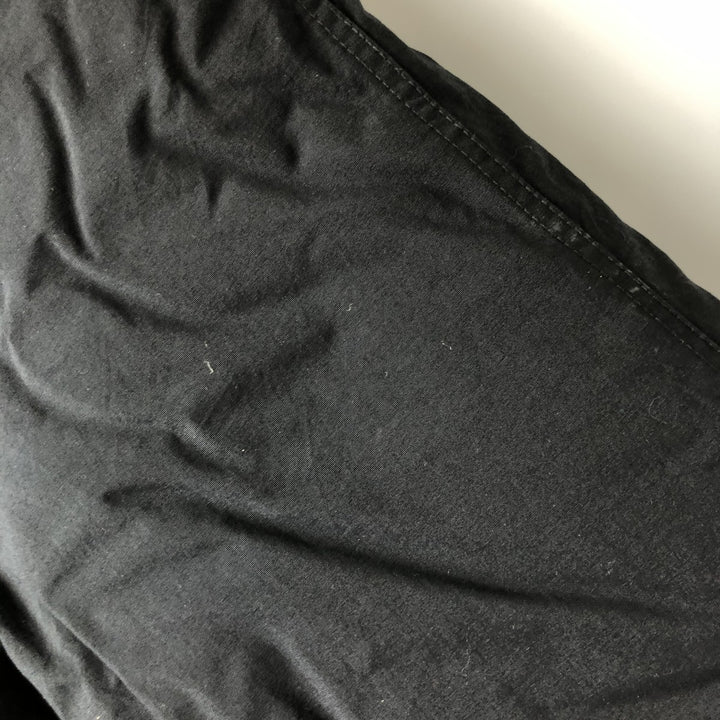Vintage 80s-90'S Eddie Bauer black tag half-zip goose down pullover, men's size XL Nylon black type Vintage Second Hand