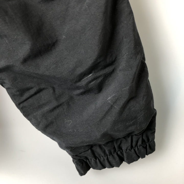 Vintage 80s-90'S Eddie Bauer black tag half-zip goose down pullover, men's size XL Nylon black type Vintage Second Hand