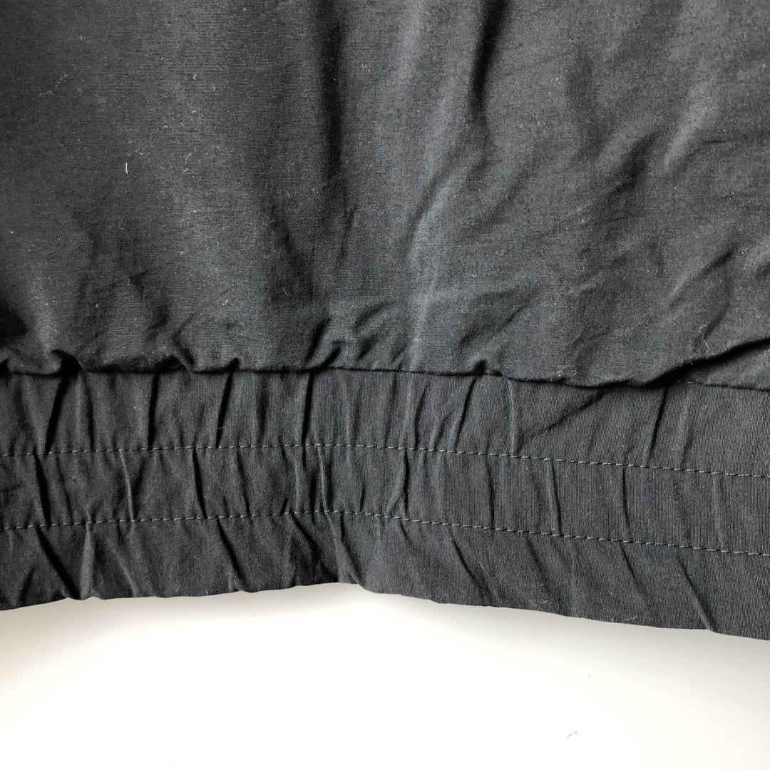 Vintage 80s-90'S Eddie Bauer black tag half-zip goose down pullover, men's size XL Nylon black type Vintage Second Hand