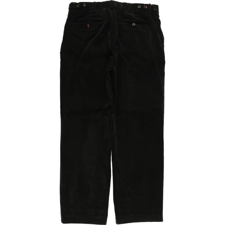 Ralph Lauren POLO by Ralph Lauren Corduroy Pants Men's W34 cotton black type Vintage Second Hand
