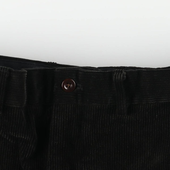 Ralph Lauren POLO by Ralph Lauren Corduroy Pants Men's W34 cotton black type Vintage Second Hand