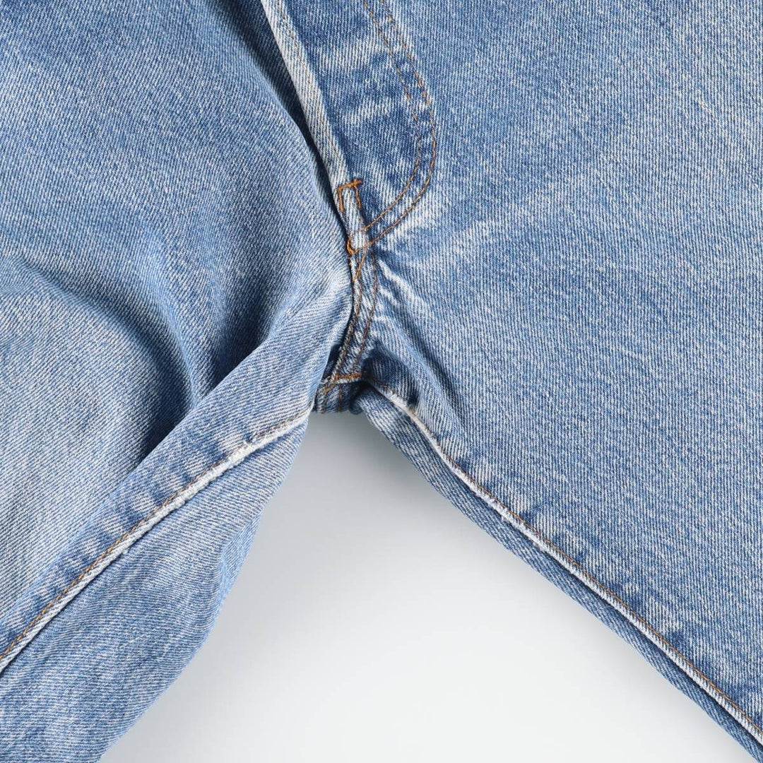 Vintage 1990'S Levi's 501 Straight Denim Pants, Made in USA, Women's Size L (W27) unclear blue type Vintage Second Hand