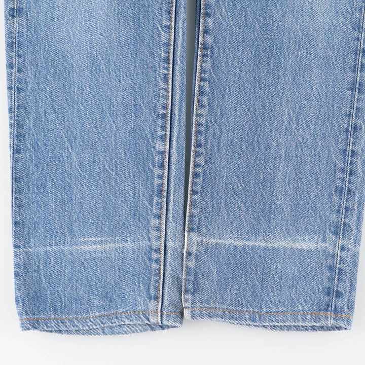 Vintage 1990'S Levi's 501 Straight Denim Pants, Made in USA, Women's Size L (W27) unclear blue type Vintage Second Hand