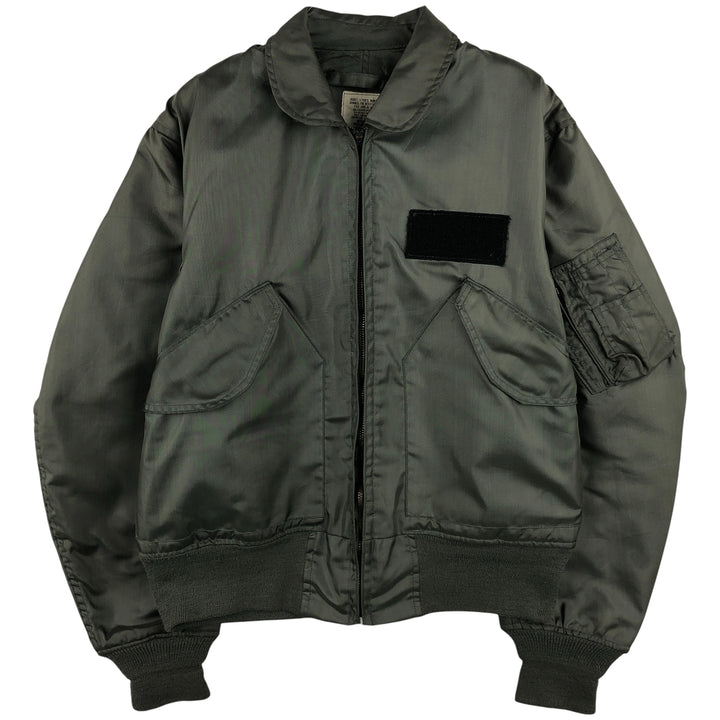 80's US military actual product CWU-36 polyamide Khaki type Vintage Second Hand