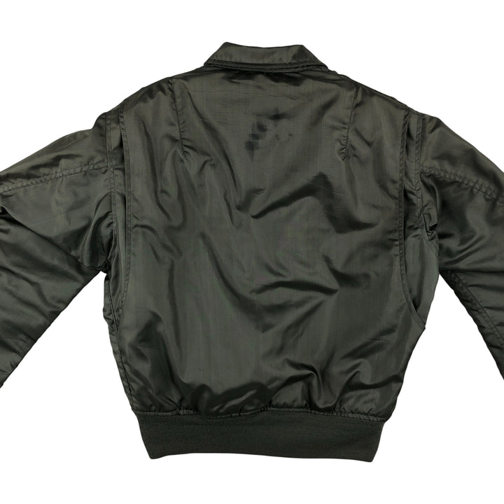 80's US military actual product CWU-36 polyamide Khaki type Vintage Second Hand