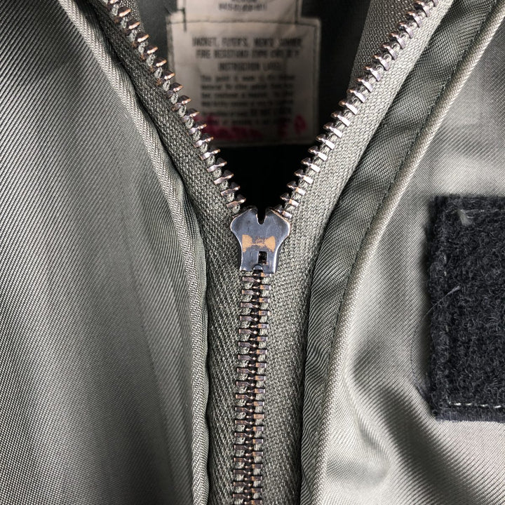 80's US military actual product CWU-36 polyamide Khaki type Vintage Second Hand