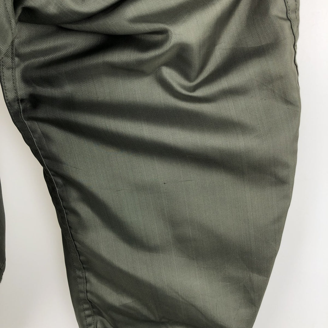 80's US military actual product CWU-36 polyamide Khaki type Vintage Second Hand