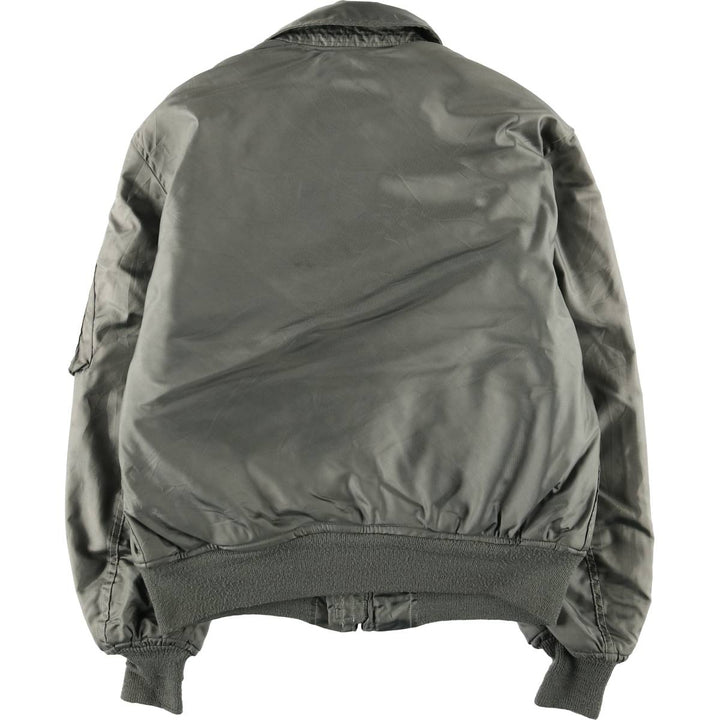 80's US military actual product CWU-45 Aromatic polyamide Khaki type Vintage Second Hand