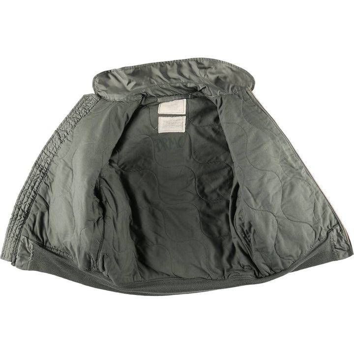 80's US military actual product CWU-45 Aromatic polyamide Khaki type Vintage Second Hand