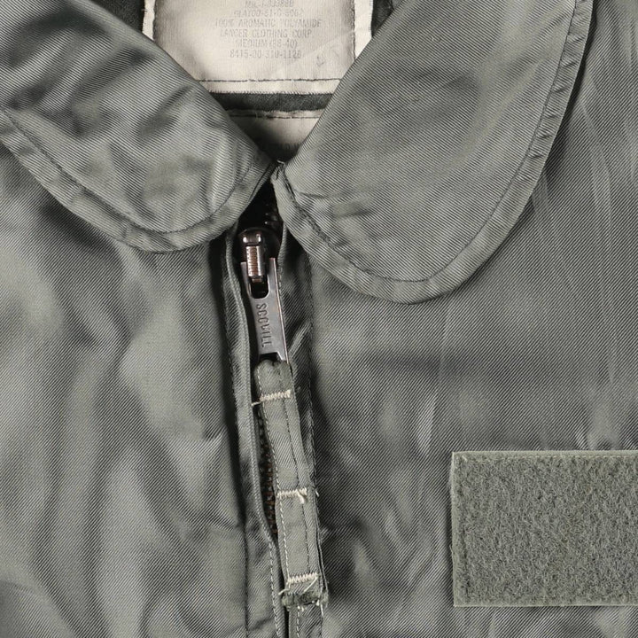 80's US military actual product CWU-45 Aromatic polyamide Khaki type Vintage Second Hand