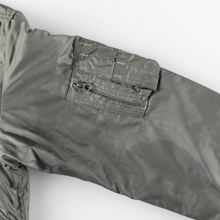 80's US military actual product CWU-45 Aromatic polyamide Khaki type Vintage Second Hand