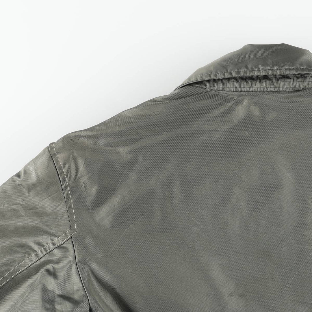 80's US military actual product CWU-45 Aromatic polyamide Khaki type Vintage Second Hand
