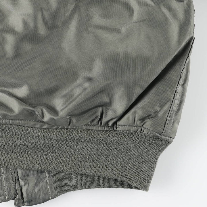 80's US military actual product CWU-45 Aromatic polyamide Khaki type Vintage Second Hand
