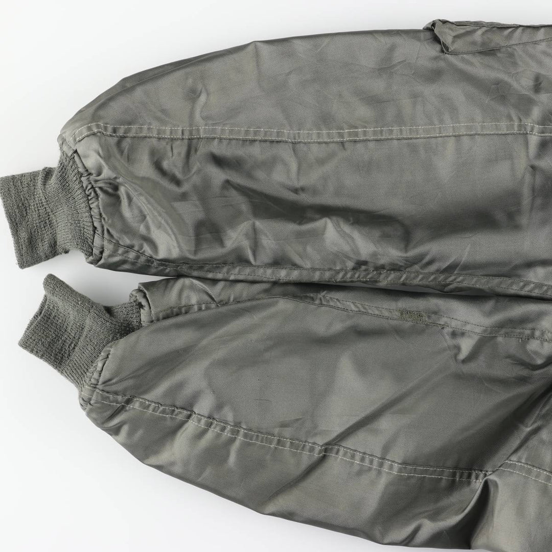 80's US military actual product CWU-45 Aromatic polyamide Khaki type Vintage Second Hand
