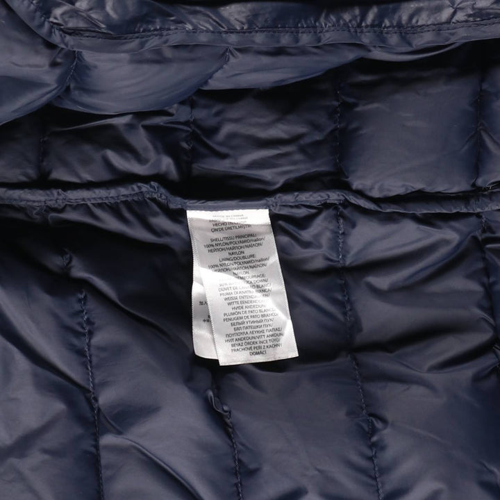 Ralph Lauren POLO by Ralph Lauren Down Parka, Men's Size M Nylon navy blue type Vintage Second Hand