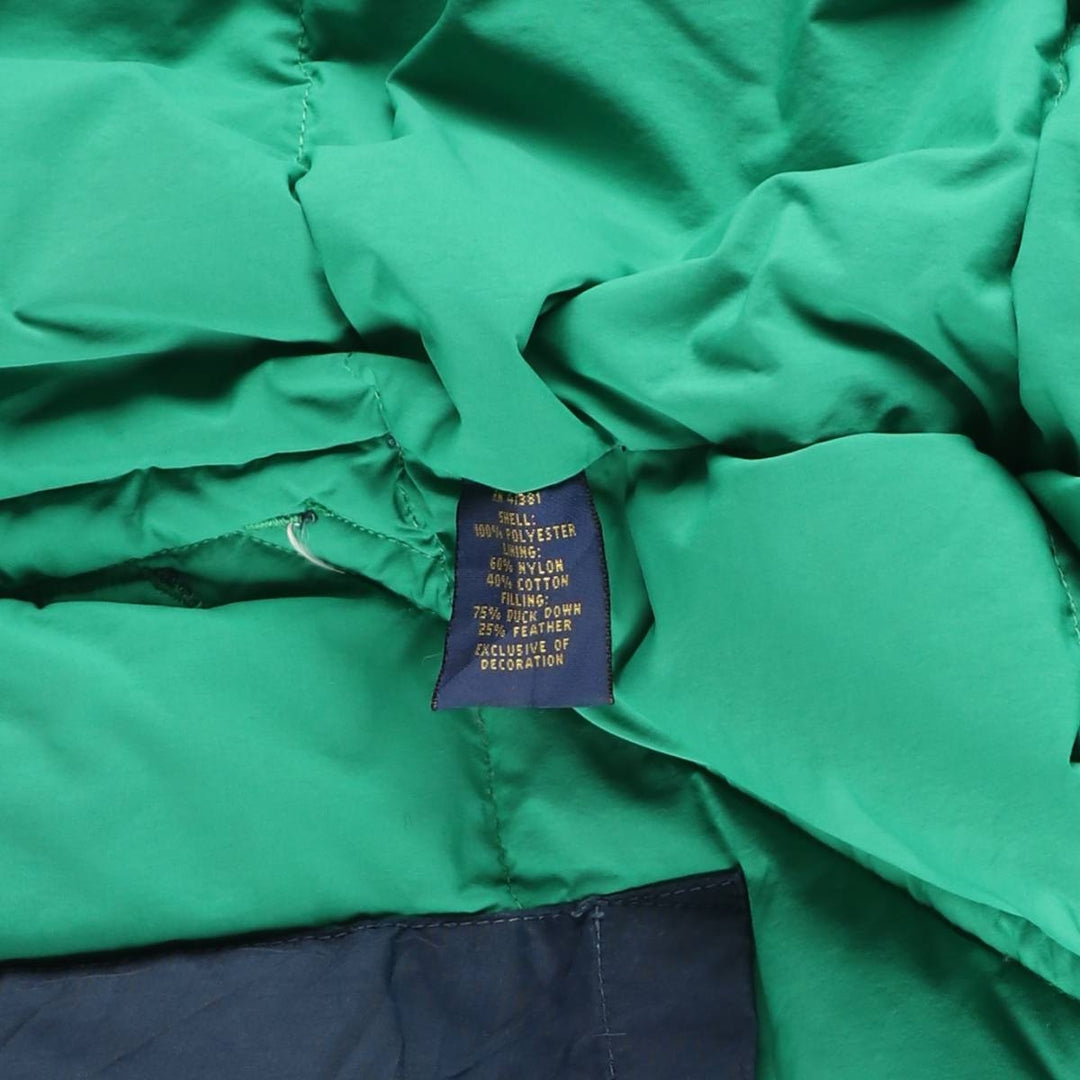 Ralph Lauren POLO RALPH LAUREN Down Parka Men's Size S polyester navy blue type Vintage Second Hand