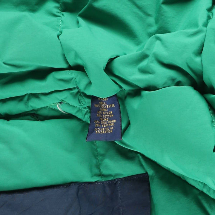 Ralph Lauren POLO RALPH LAUREN Down Parka Men's Size S polyester navy blue type Vintage Second Hand