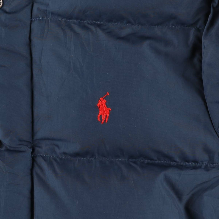 Ralph Lauren POLO RALPH LAUREN Down Parka Men's Size S polyester navy blue type Vintage Second Hand