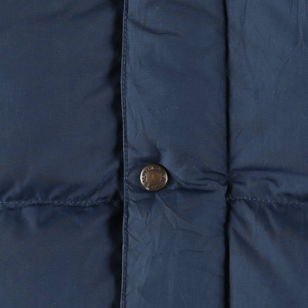 Ralph Lauren POLO RALPH LAUREN Down Parka Men's Size S polyester navy blue type Vintage Second Hand