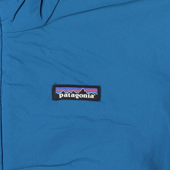 Patagonia 84345SP17, a men's puffer jacket with a contrasting lining, size L. Nylon blue type Vintage Second Hand