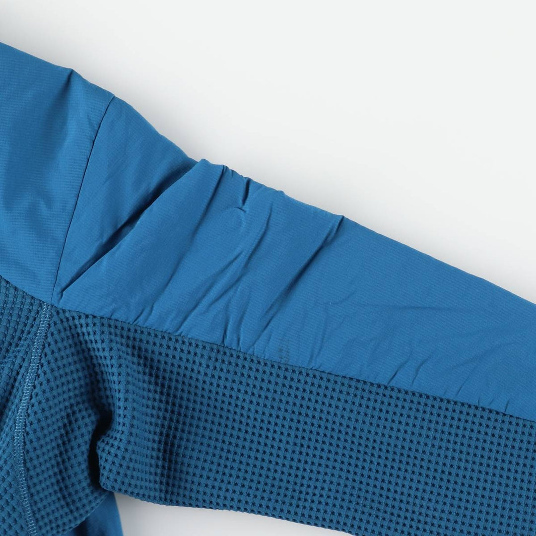 Patagonia 84345SP17, a men's puffer jacket with a contrasting lining, size L. Nylon blue type Vintage Second Hand