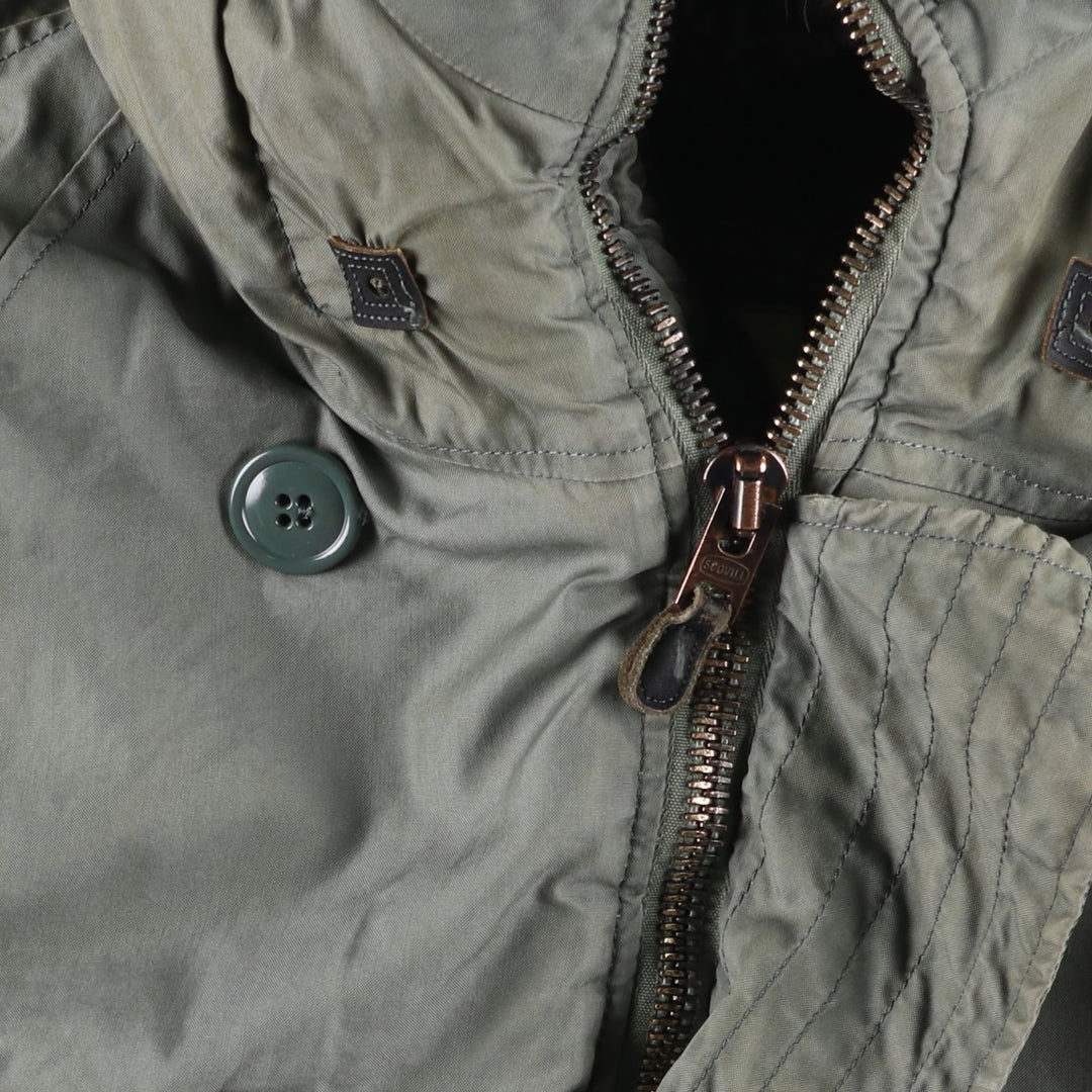 1960'S US Military N-3B Flight Jacket, Made in USA, Large, Men's Size L, Vintage unclear Khaki type Vintage Second Hand