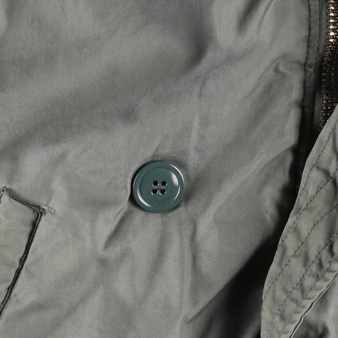 1960'S US Military N-3B Flight Jacket, Made in USA, Large, Men's Size L, Vintage unclear Khaki type Vintage Second Hand
