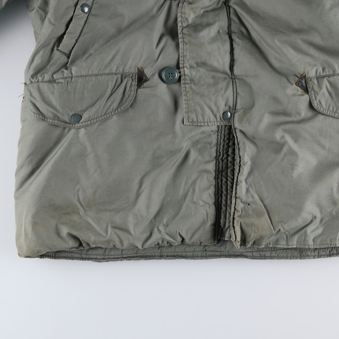 1960'S US Military N-3B Flight Jacket, Made in USA, Large, Men's Size L, Vintage unclear Khaki type Vintage Second Hand