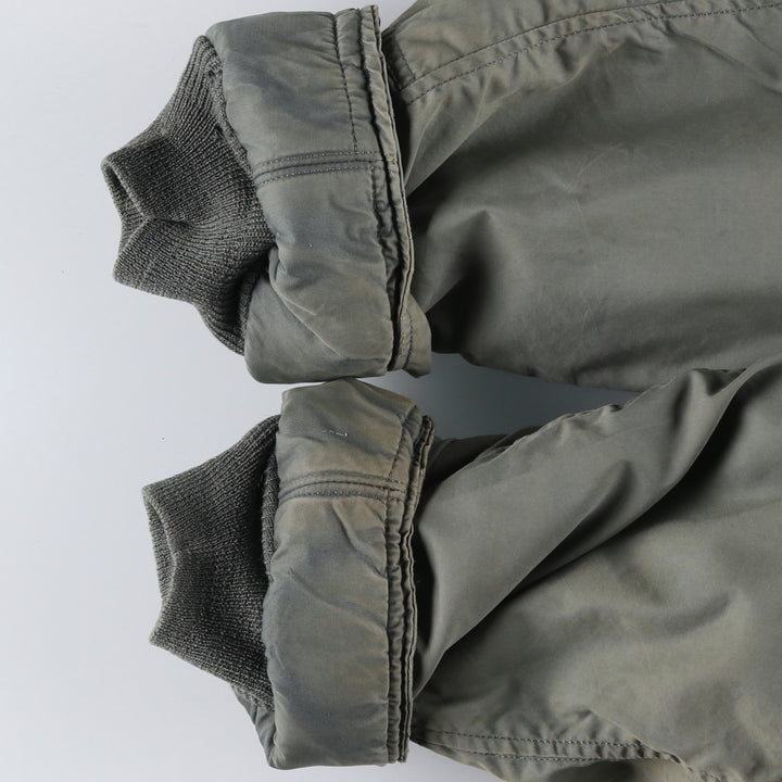 1960'S US Military N-3B Flight Jacket, Made in USA, Large, Men's Size L, Vintage unclear Khaki type Vintage Second Hand