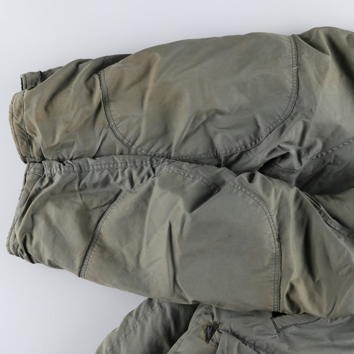 1960'S US Military N-3B Flight Jacket, Made in USA, Large, Men's Size L, Vintage unclear Khaki type Vintage Second Hand