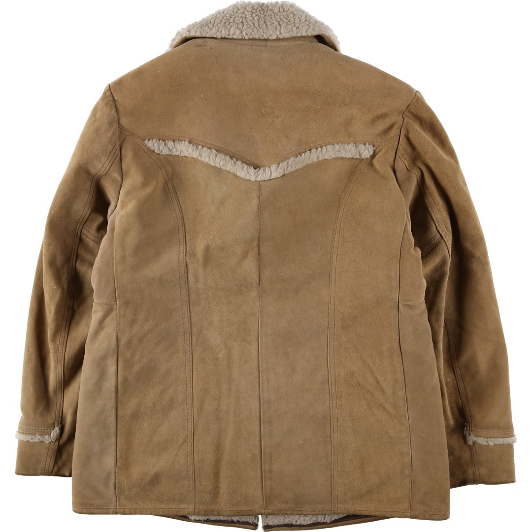 Vintage 1970'S Lee STORM RIDER Storm Rider suede jacket, made in the USA, size M, men's unclear Beige type Vintage Second Hand