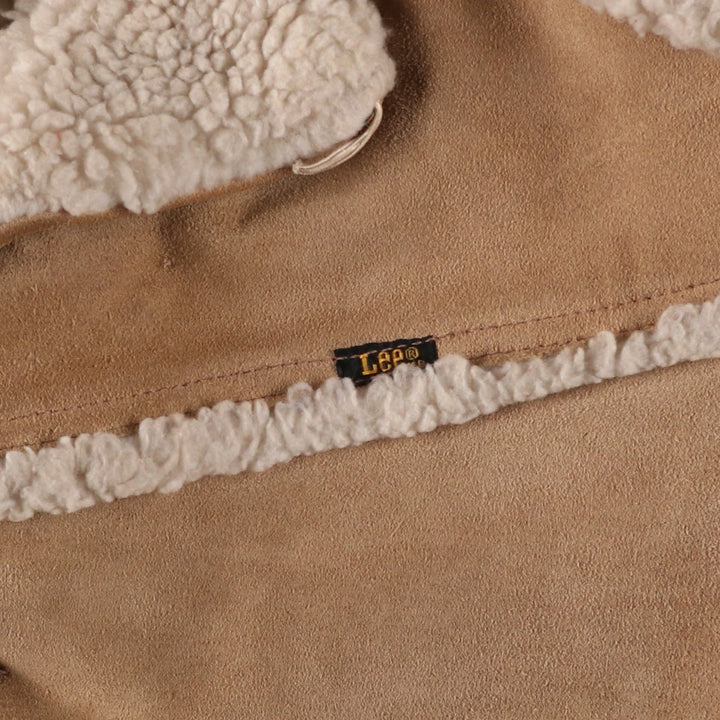 Vintage 1970'S Lee STORM RIDER Storm Rider suede jacket, made in the USA, size M, men's unclear Beige type Vintage Second Hand