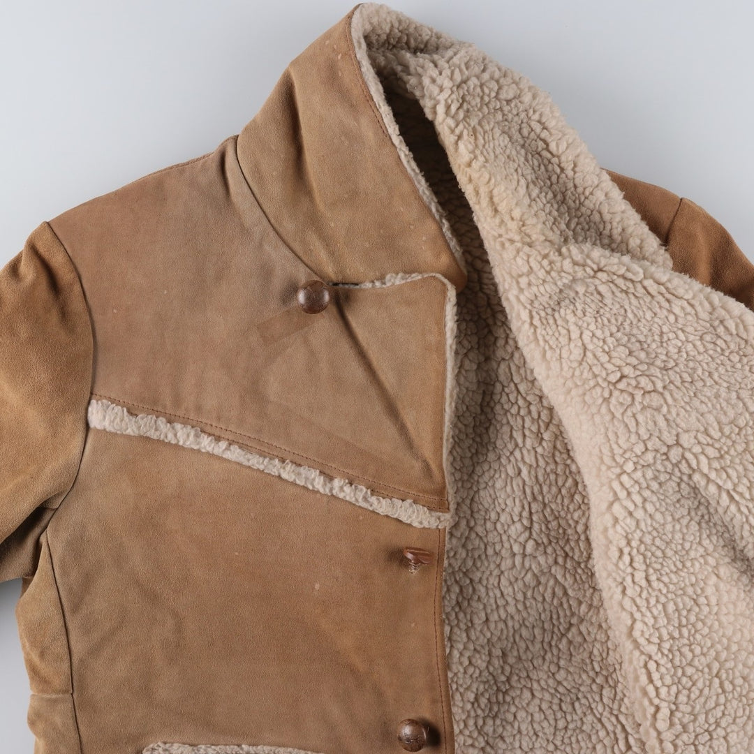 Vintage 1970'S Lee STORM RIDER Storm Rider suede jacket, made in the USA, size M, men's unclear Beige type Vintage Second Hand